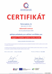 certifikát ČSKS