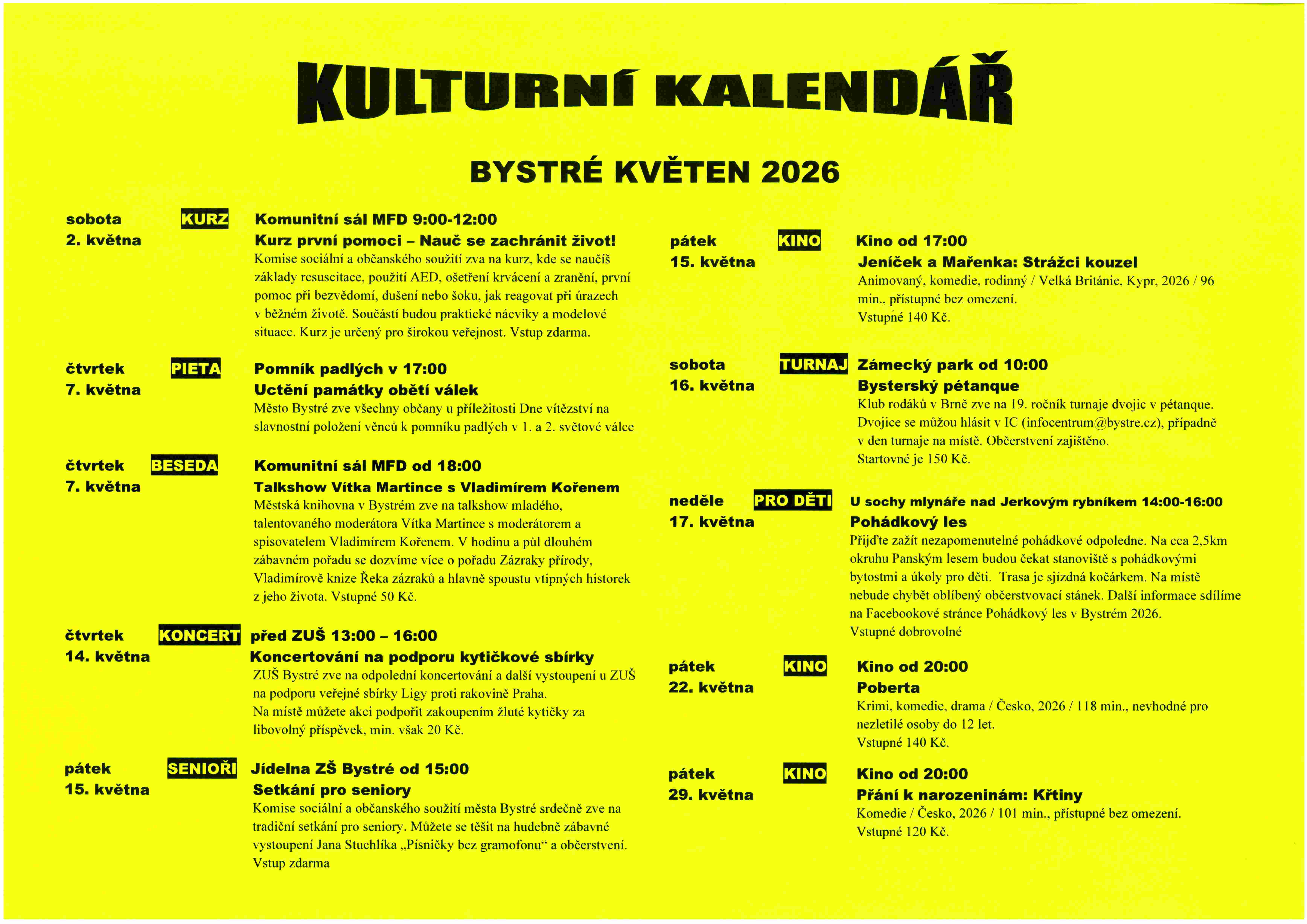 KK kveten 2026