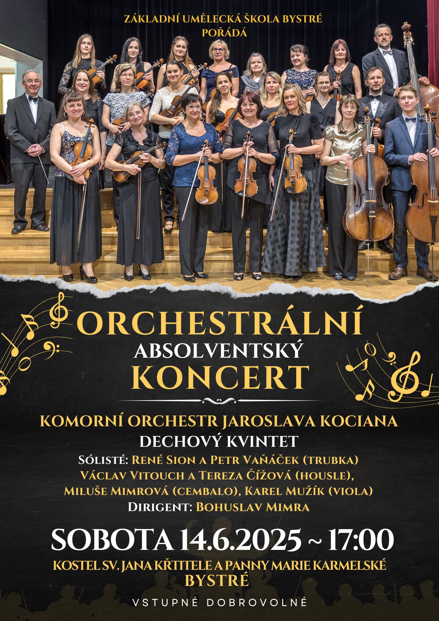 Plakat ZUS Bystre a KOJK 14.6.2025