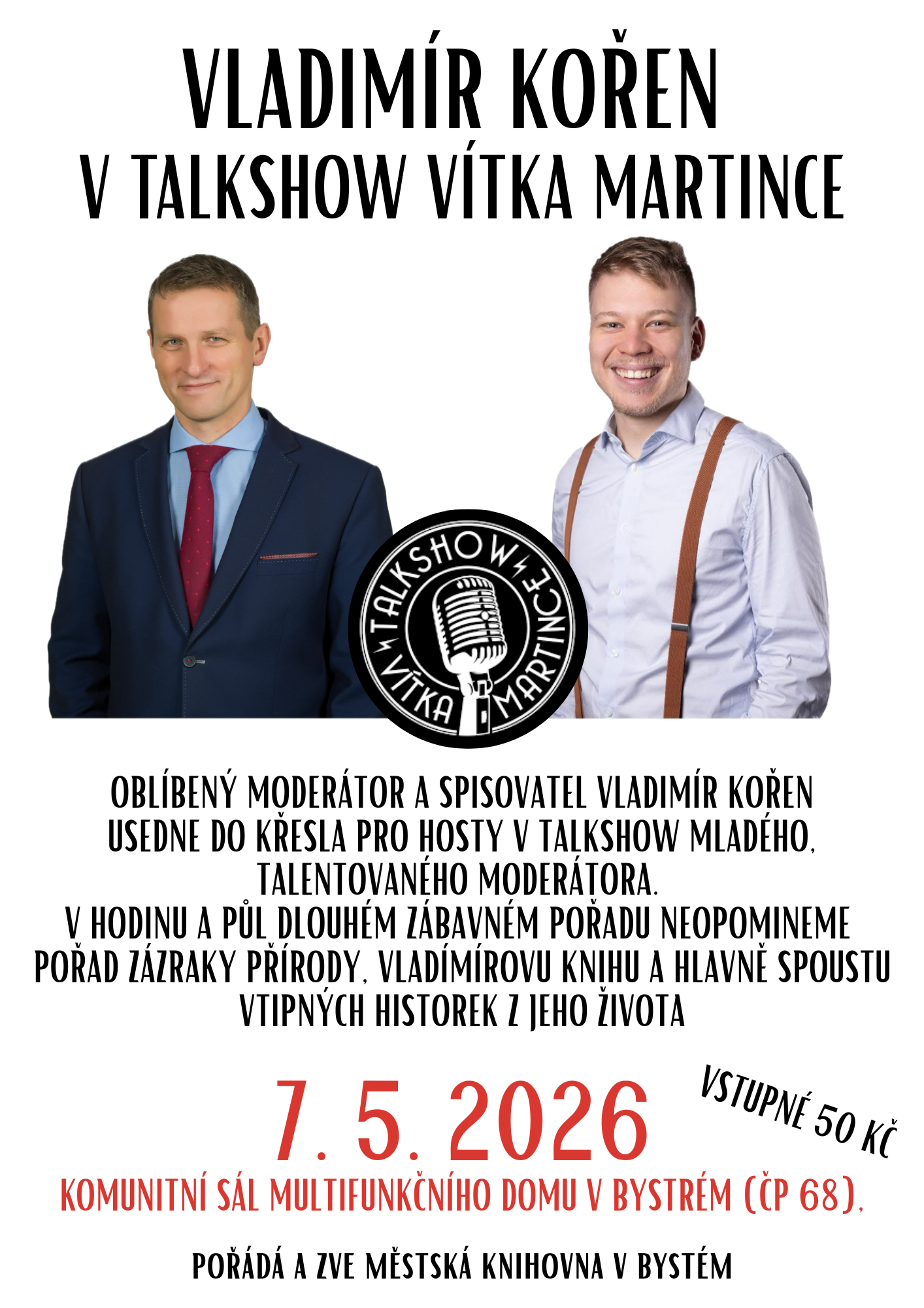 Vl. Koren v talkshow Vitka Moravce