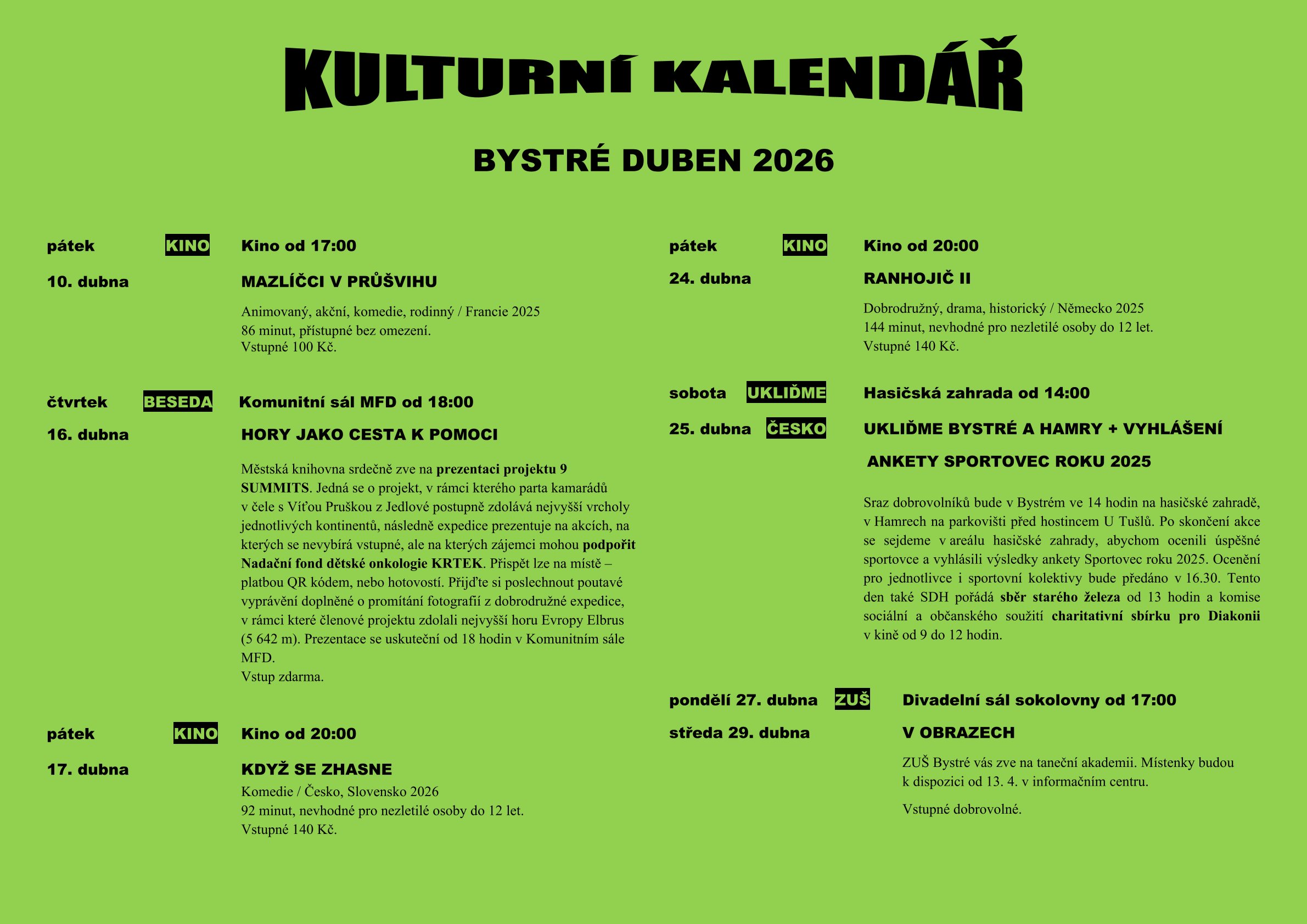 velky kulturni kalendar duben 2026 barva